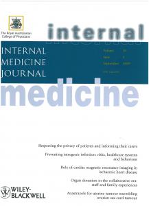 Image result for internal medicine journal