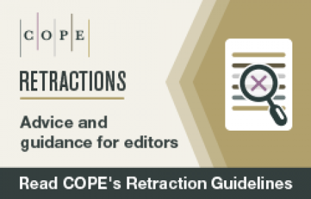 COPE's retraction guidelines